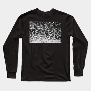 Ice Crystals on River Ice. Long Sleeve T-Shirt